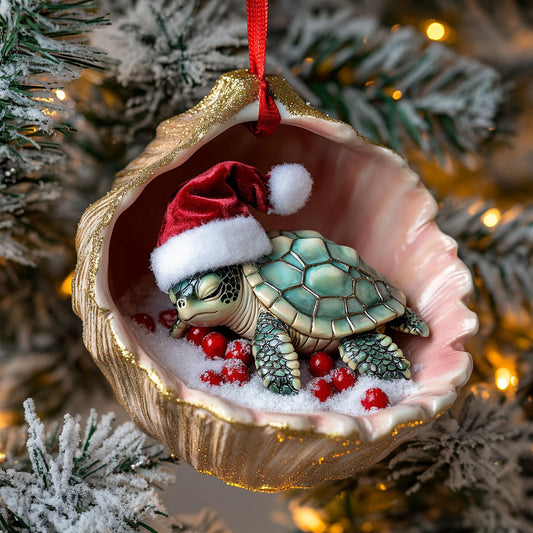 Festive Ocean Nest CW2010043CL Christmas Ornament