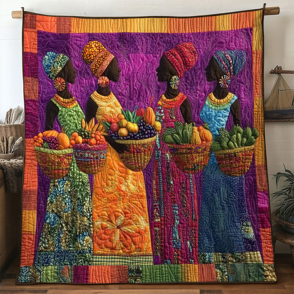 African Women Blessing WN0701002CL Quilt