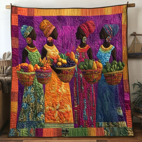 African Women Blessing WN0701002CL Quilt