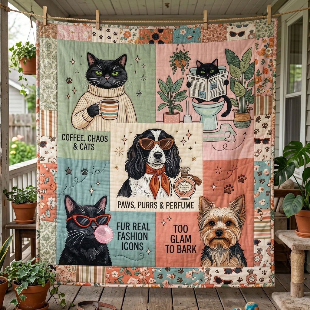 Paws And Glam WN2905019CL Quilt