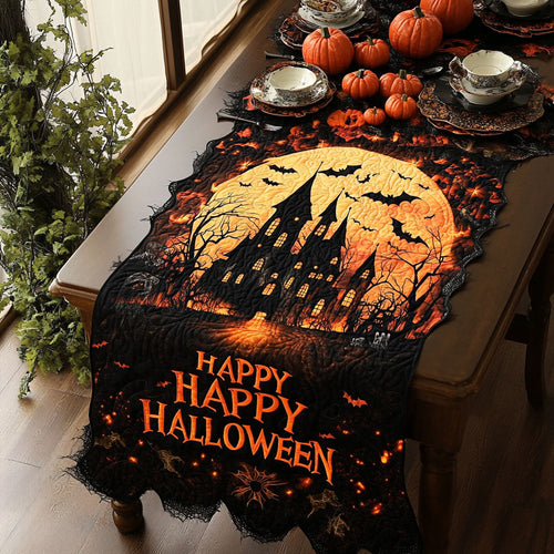 Halloween Howls WJ2307033CL Quilted Table Runner