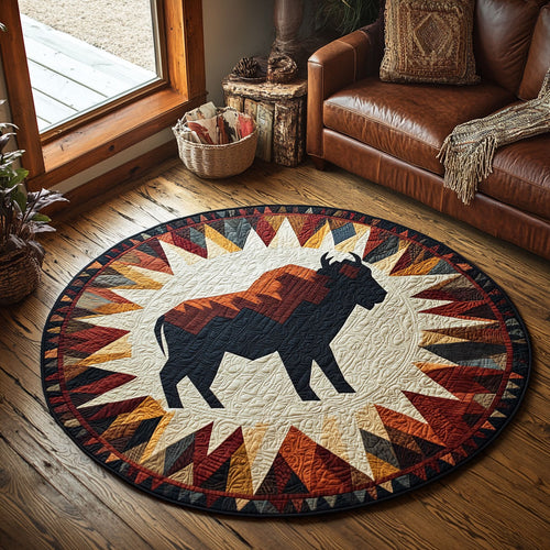 Native Bison KL1212022CL Quilted Round Mat