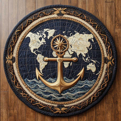 Anchor Quest WN0705006CL Quilted Round Mat