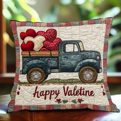 Heart Pickup CP1301067CL Quilt Pillow Case