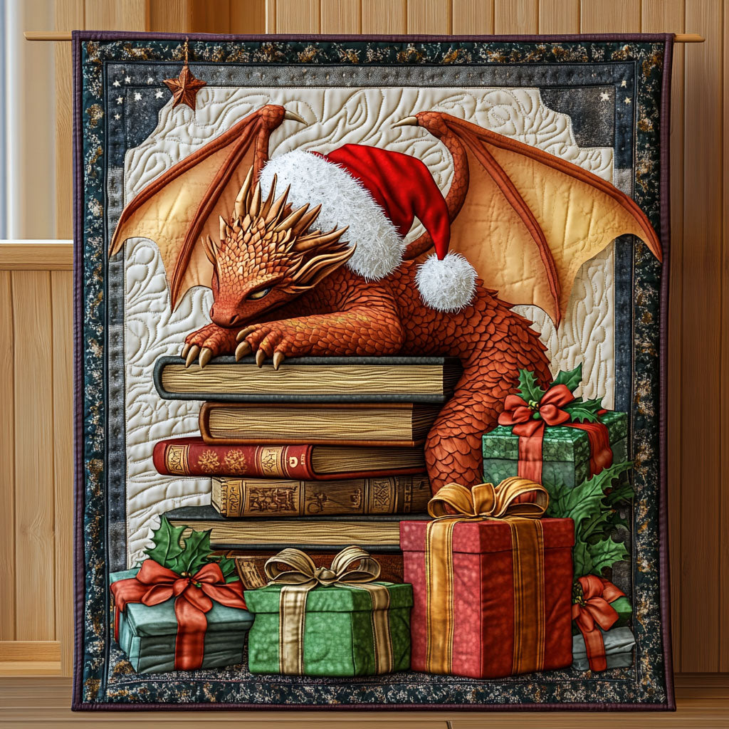 Holiday Dragon CP1111055CL Quilt