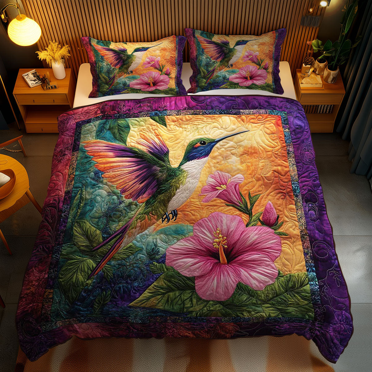 Hummingbird Enchantment WN0802071CL Duvet Cover Set