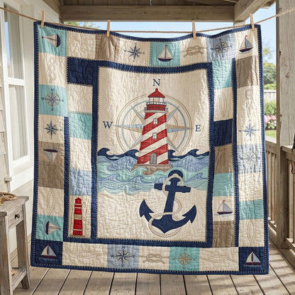 Coastal Lighthouse Charm WN1605005CL Quilt