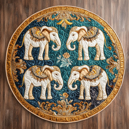 Noble Elephant CW2508036CL Quilted Round Mat
