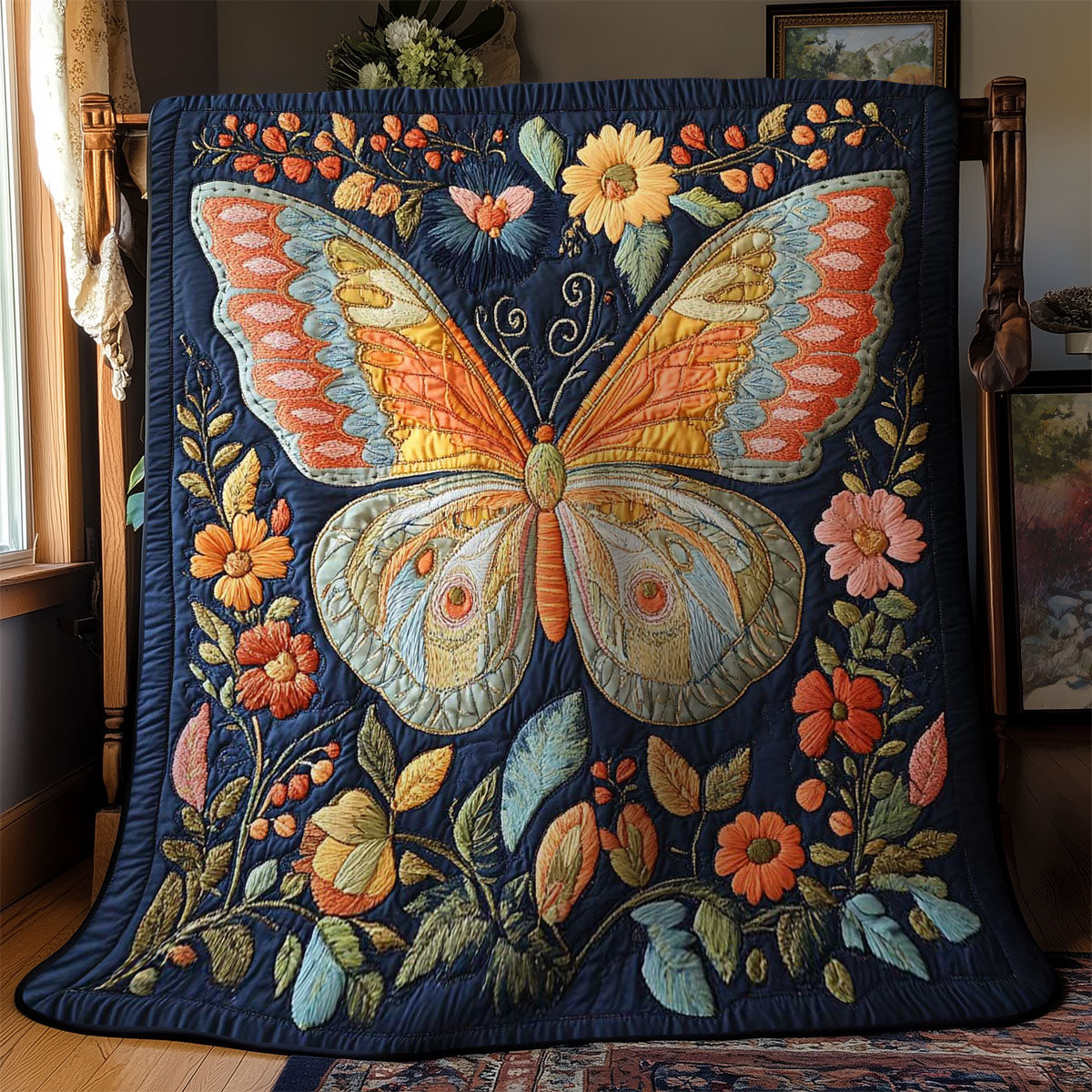 Butterfly Haven WN1002021CL Quilt