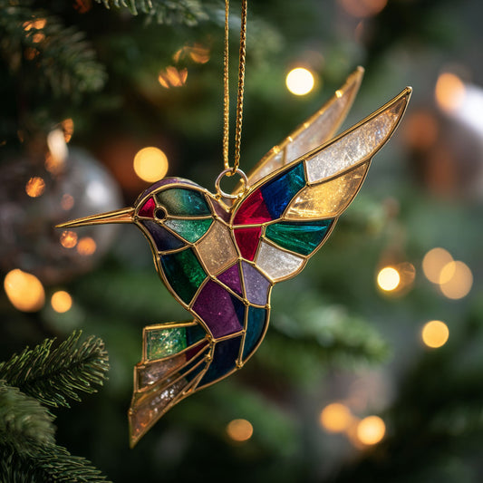 Mosaic Wings CP0312123CL Christmas Ornament