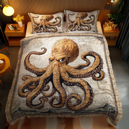 Stormy Octopus WN0702099CL Duvet Cover Set