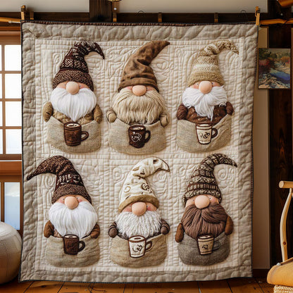 Cappuccino Gnome Bliss WN0503070CL Quilt