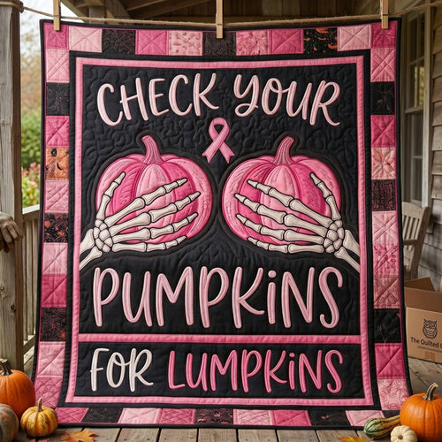 Check Your Pumpkins WN2304001CL Quilt