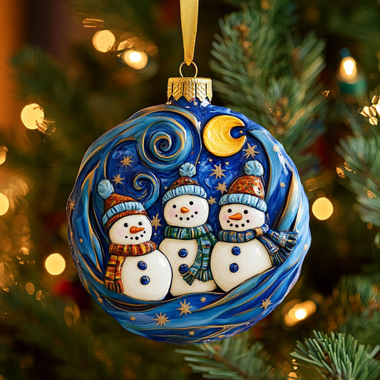 Twinkle Star Snowman WN0511103CL Christmas Ornament