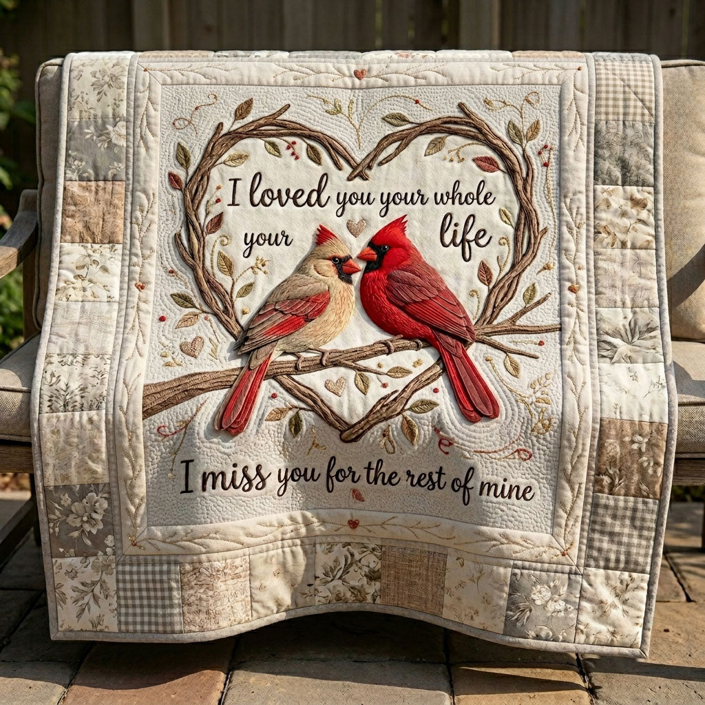 Love Never Ends Memorial WN1404010CL Quilt