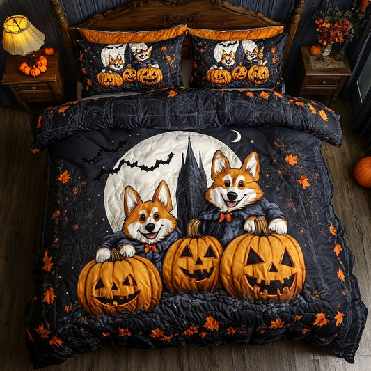 Bewitched Corgi WN3107003CL Duvet Cover Set