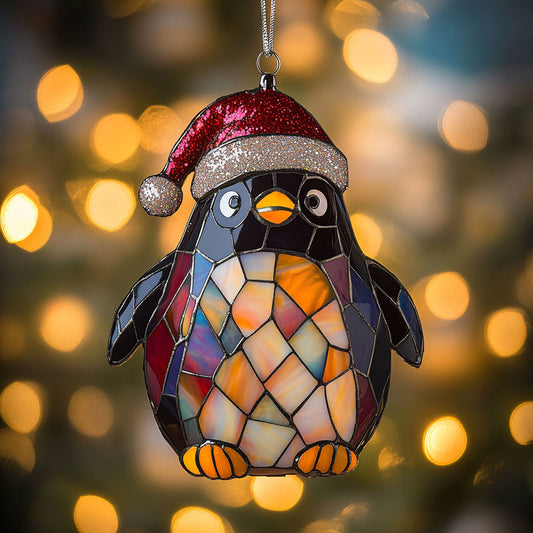 Penguin Sparkle Christmas WN2711034CL Christmas Ornament