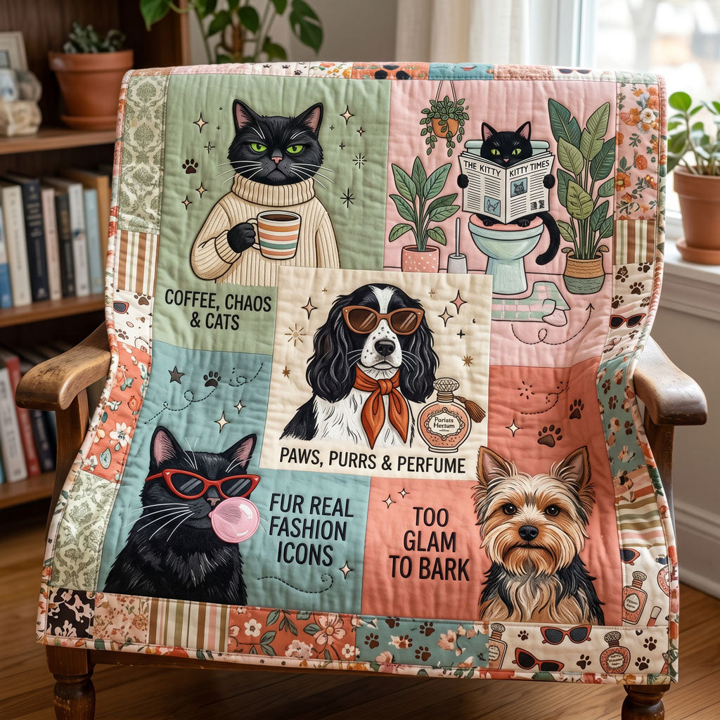 Paws And Glam WN2905019CL Quilt