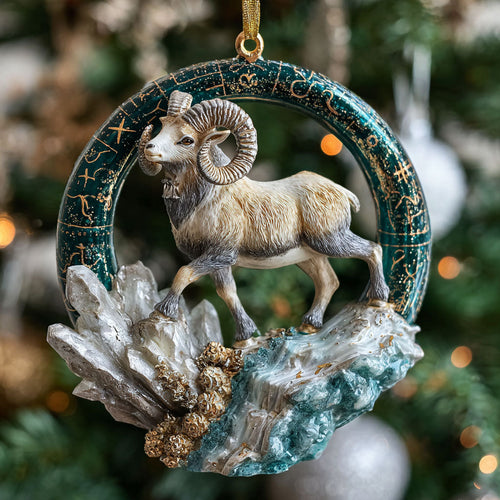 Capricorn Crest CP0912110CL Christmas Ornament