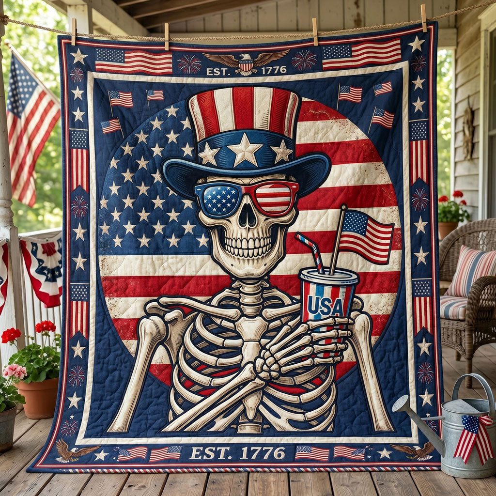 Stars And Bones Freedom WN3005013CL Quilt
