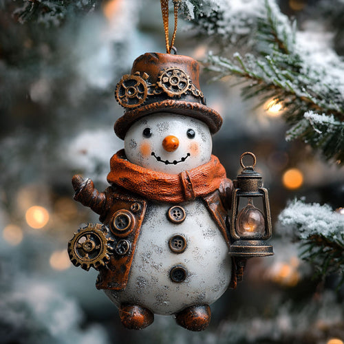 Snowman Lantern Soul WN0812097CL Christmas Ornament