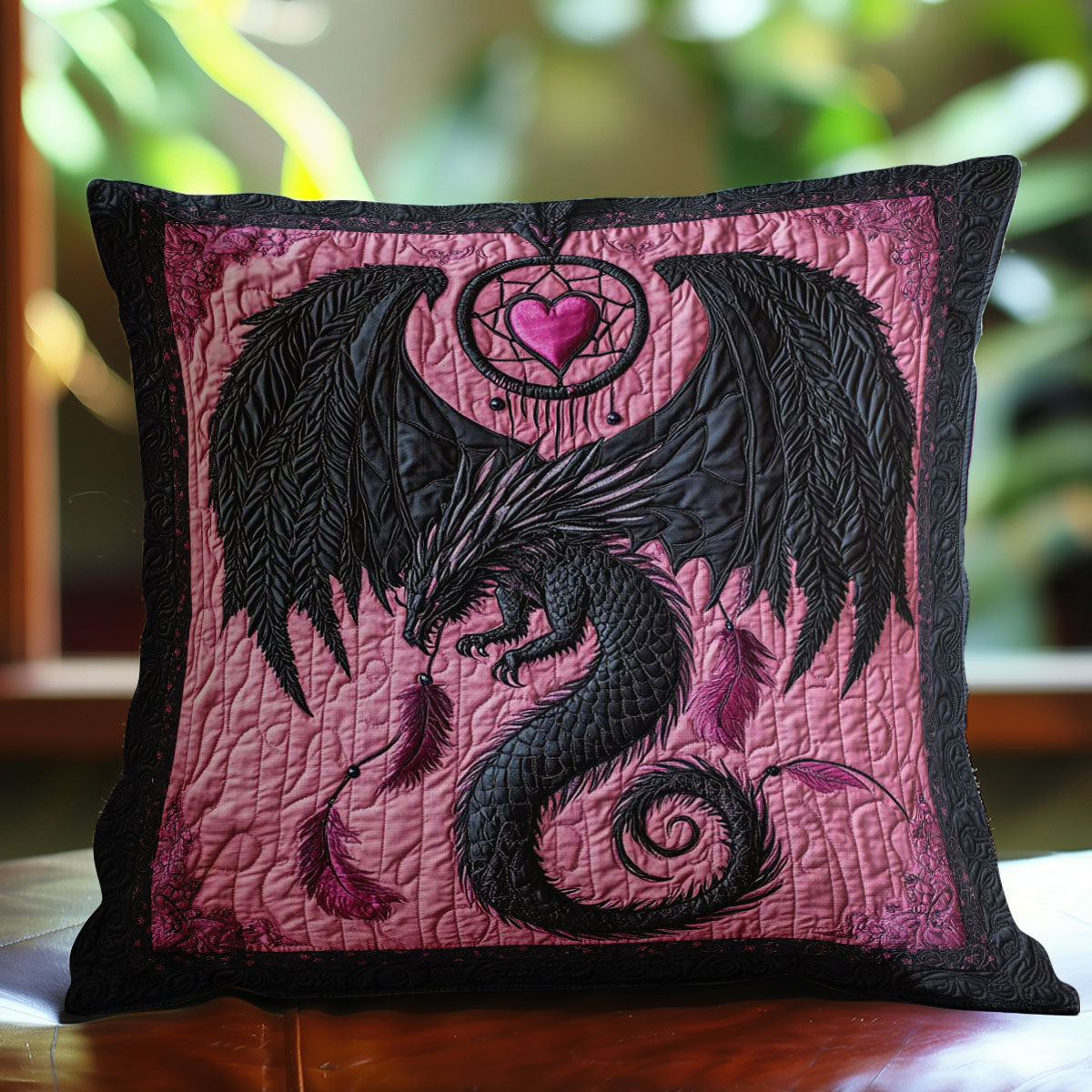 Mystic Dragon Love WN1002115CL Quilt Pillow Case