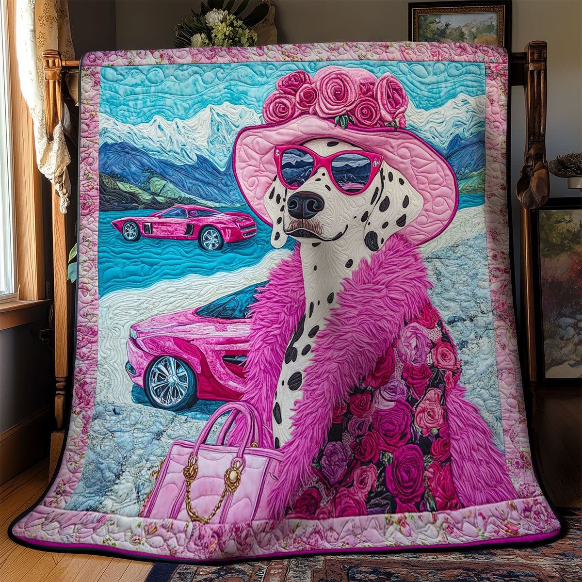 Beachy Dalmatian WN1102037CL Quilt