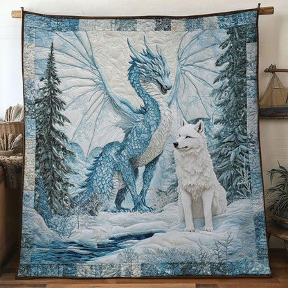 Glacier Dragon WN0701055CL Quilt