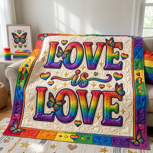 Rainbow Love Celebration WN1206013CL Quilt