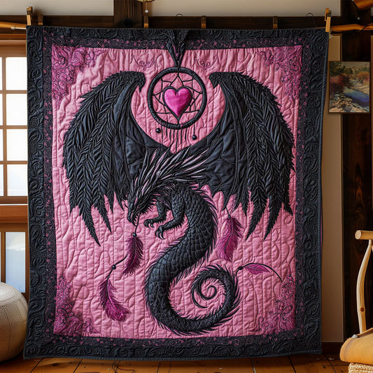 Mystic Dragon Love WN1002009CL Quilt