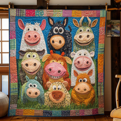 Quirky Friends WN1803023CL Quilt