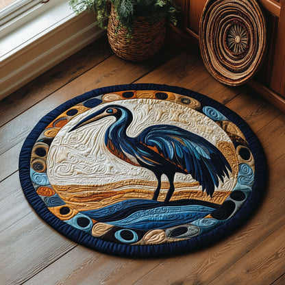 Blue Heron WJ0807036CL Quilted Round Mat