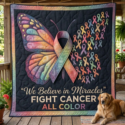 Believe in Miracles Butterfly Support WN2404002CL Quilt