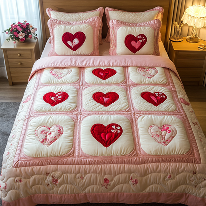 Heart Patterns XR1201002CL Duvet Cover Set