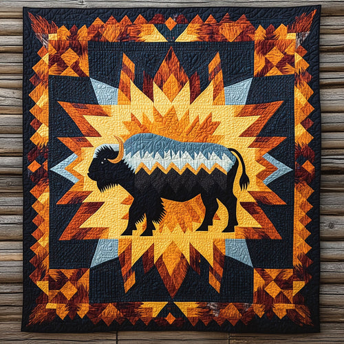 Iron Prairie Bison WN0901045CL Quilt