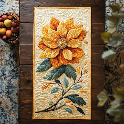 Charming Yellow CP2904025CL Quilted Table Runner