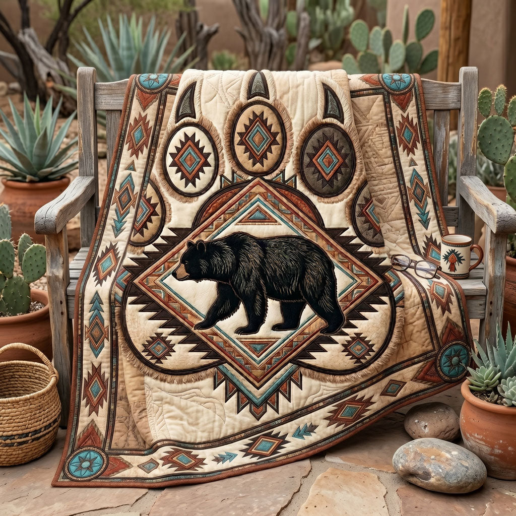 Bear Spirit Paw WN0506002CL Quilt