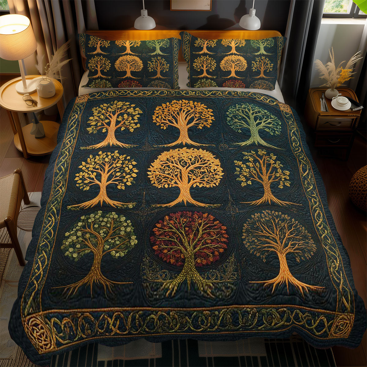 Lush Tree Of Life WN1203110CL Duvet Cover Set