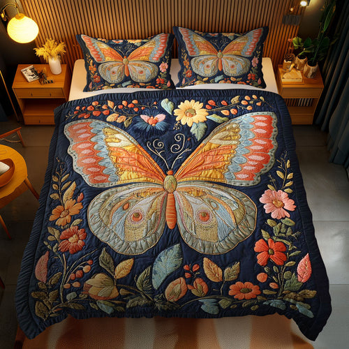 Butterfly Haven WN1002051CL Duvet Cover Set