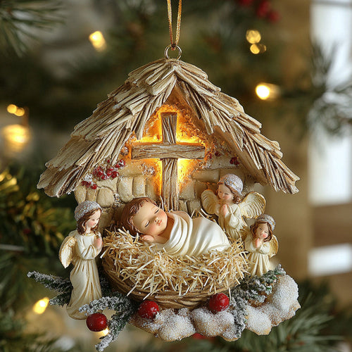 Holy Nativity CP0412089CL Christmas Ornament