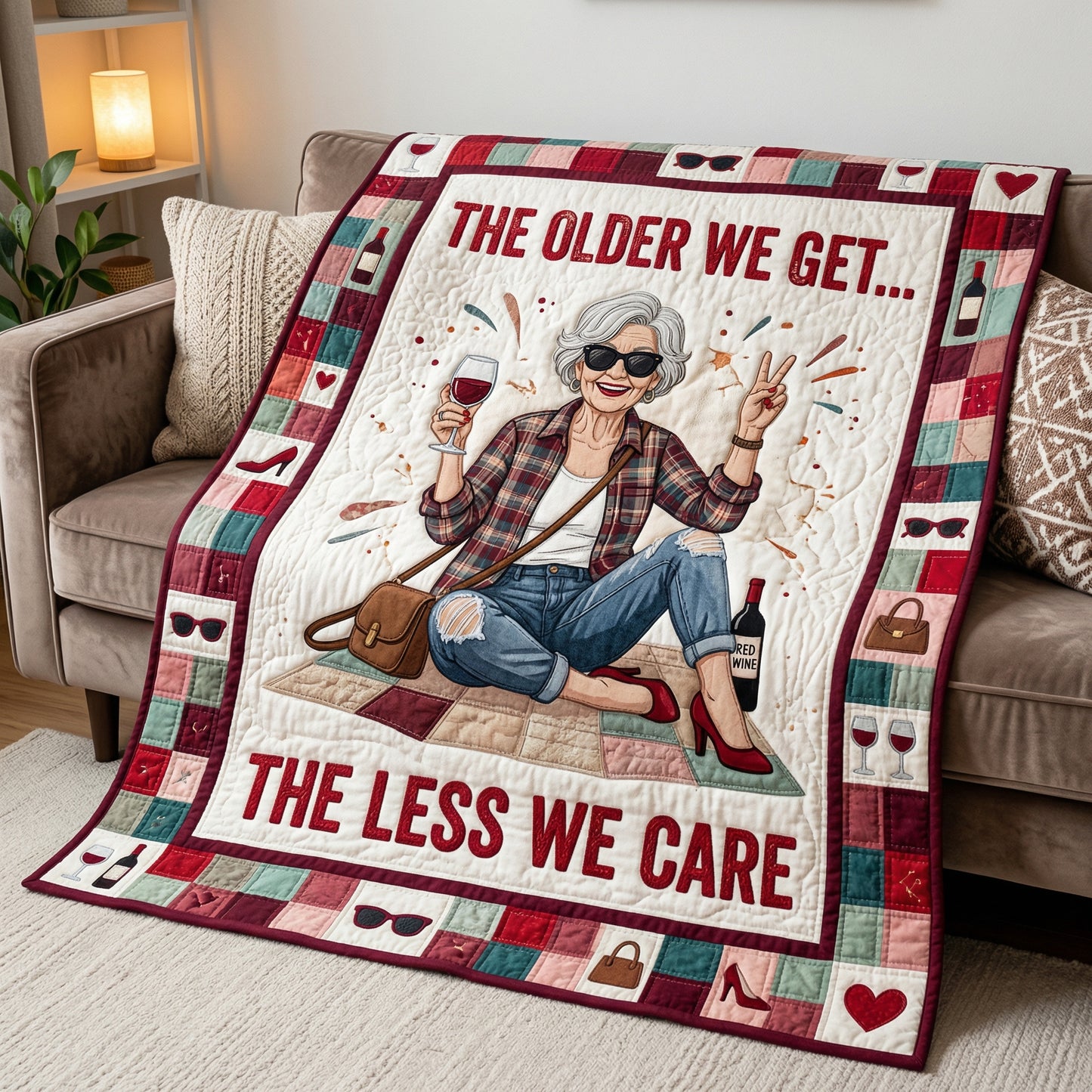 The Older We Get The Less We Are XR0604014CL Quilt