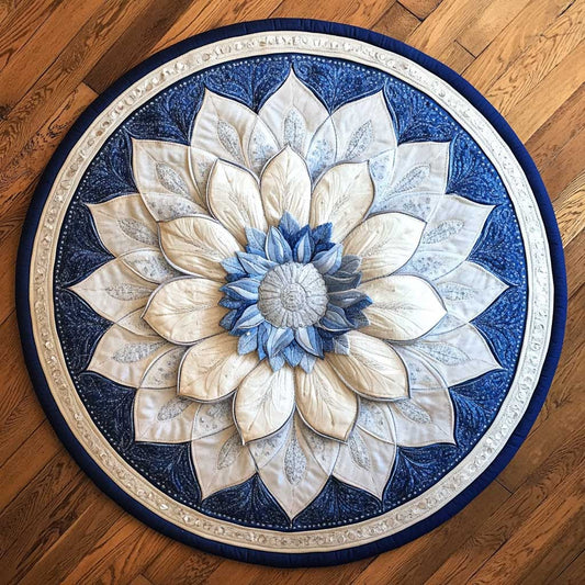 Royal Bloom WN2904097CL Quilted Round Mat