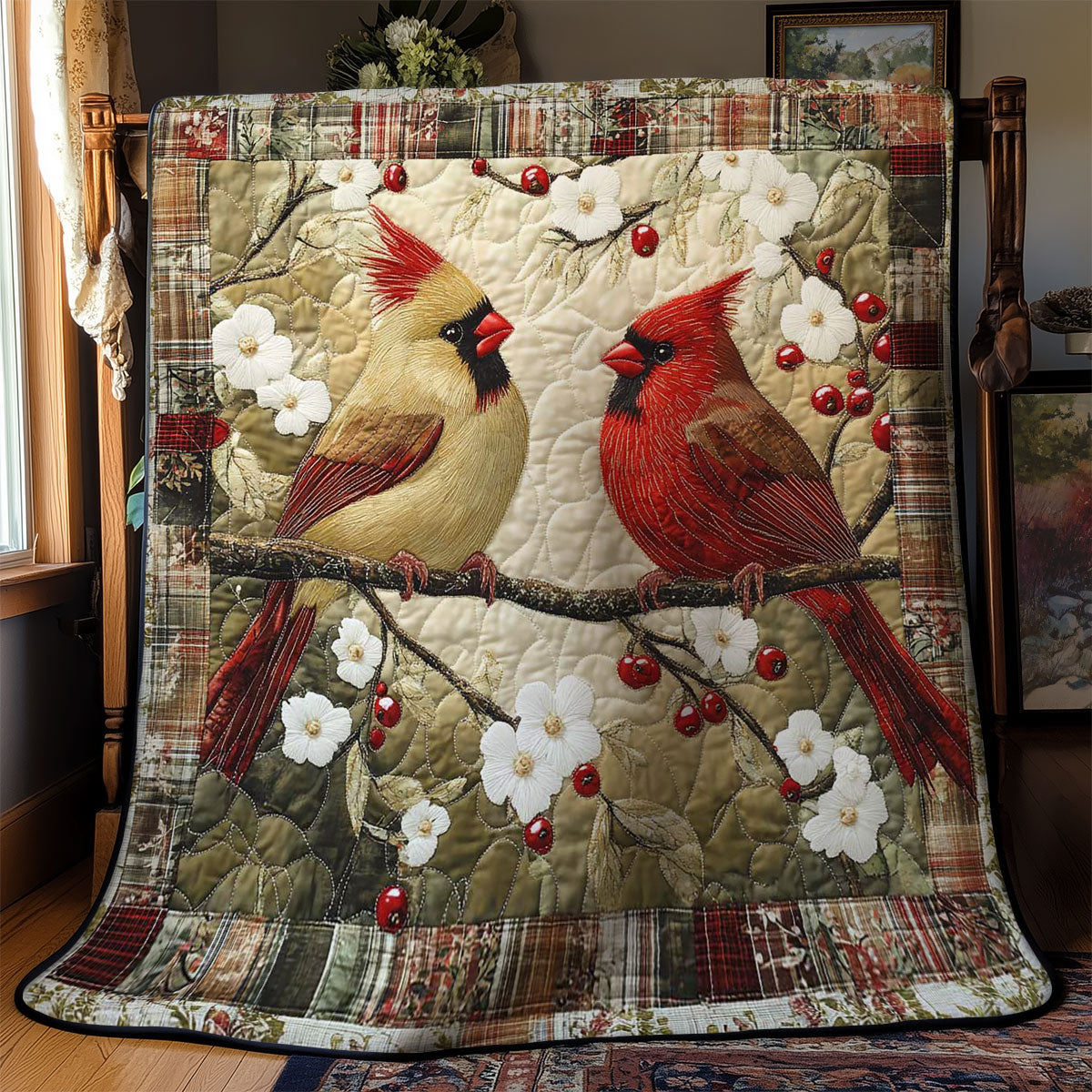 Cardinal Gathering WN2002021CL Quilt