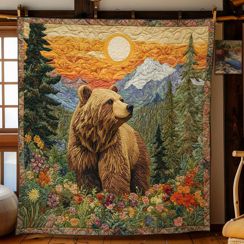 Forest Bear WN1003010CL Quilt