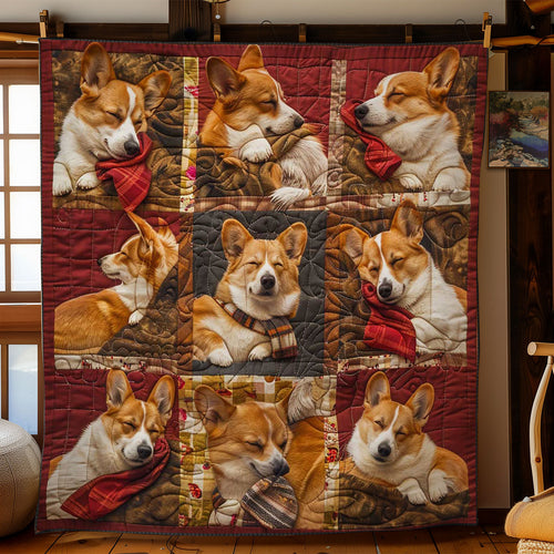 Corgi Blanket Bliss WN1303013CL Quilt