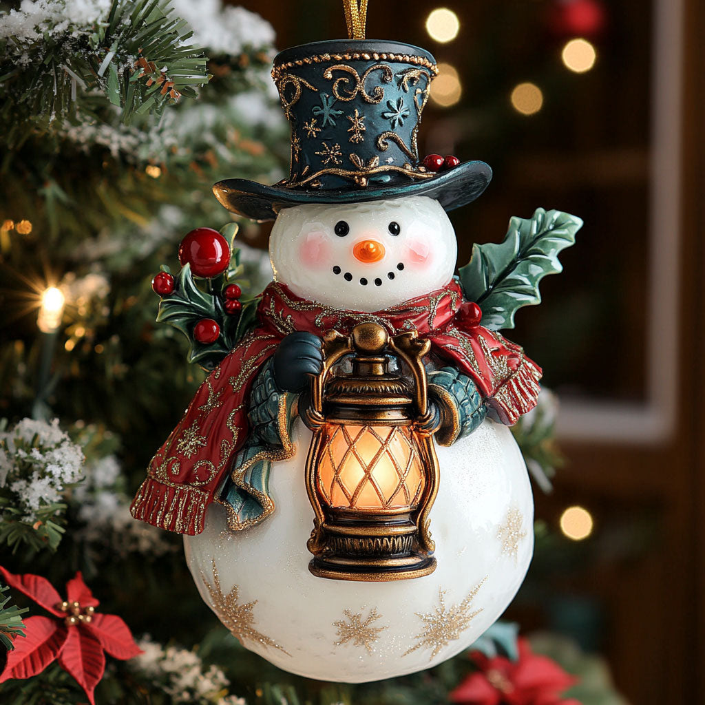 Snowman Glow CW2411134CL Christmas Ornament