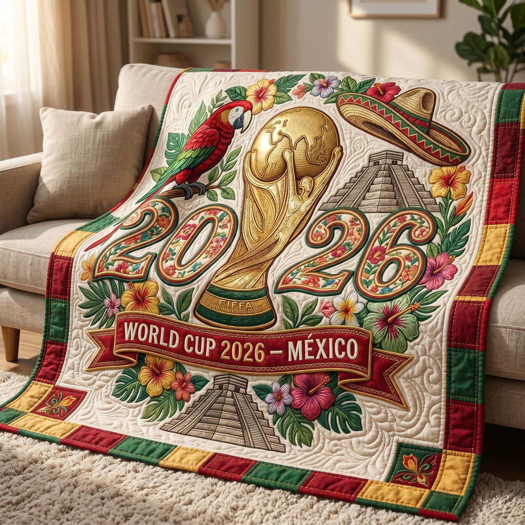 Fiesta World Cup 2026 Champion WN1704009CL Quilt