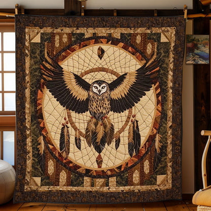 Native Owl Dreamcatcher WN2301042CL Quilt