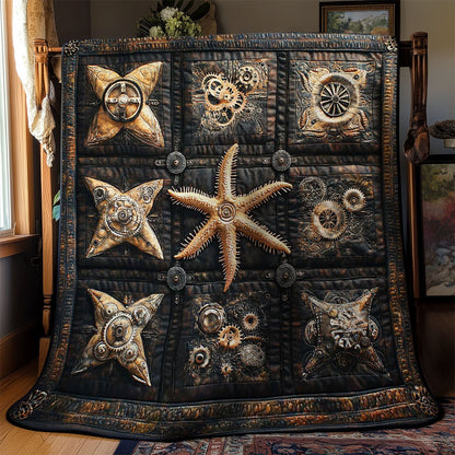 Timeless Steampunk Starfish WN0602049CL Quilt