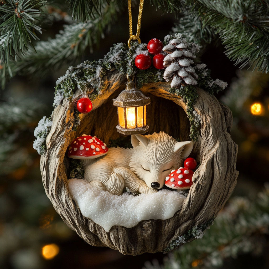 Hollow Wolf CP0312254CL Christmas Ornament